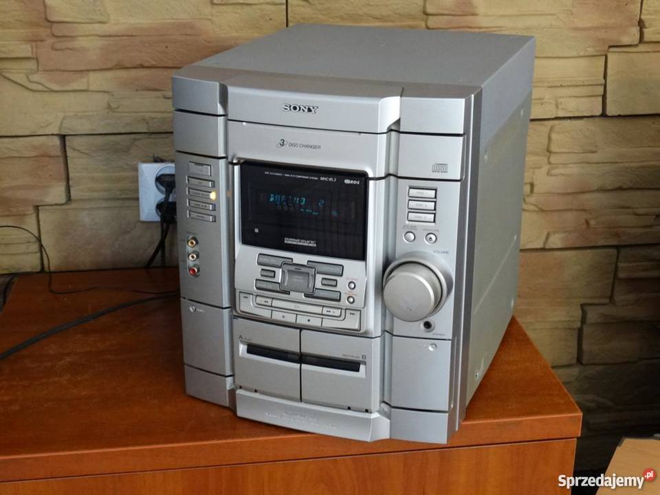 Wieża Sony MHCRL3 z kol sprawna i mocnaWYSYŁKA