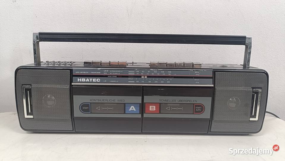 HBATEC HB330 radiomagnetofon przenośny wielkopolskie Poznań