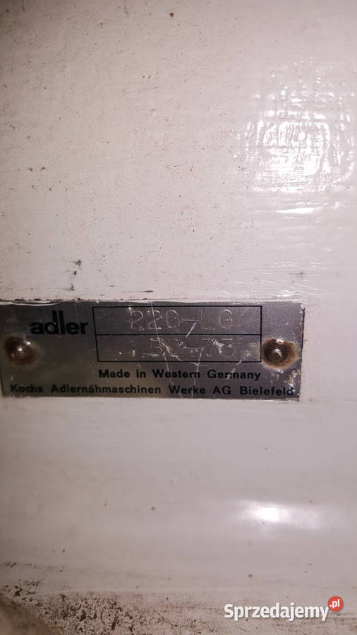 Adler 220 Durkopp Adler Pfaff maszyna kaletnicza Parysów
