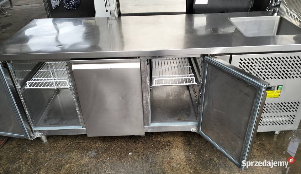 Stół chłodniczy gastronmiczny ze zlewem wielkopolskie Słupia Kapitulna
