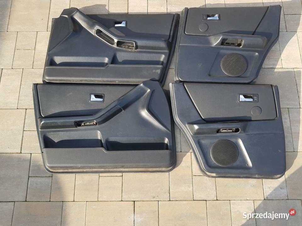 Boczki drzwi tapicerka skórą Audi 80 90 B3 B4 Grodków