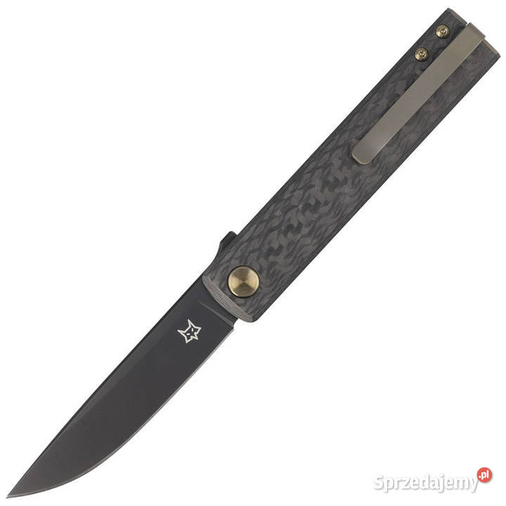 Nóż składany FOX Chnops Carbon Fiber PVD M390 by Warszawa