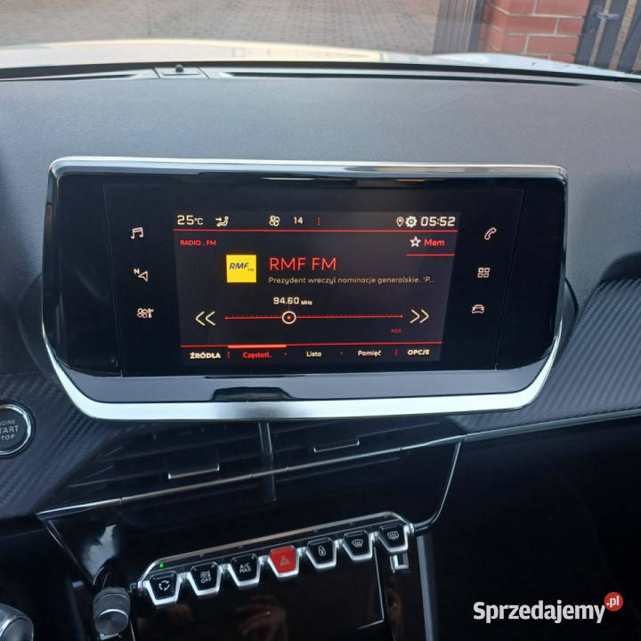 Peugeot 208 Automat LED Navi II 2019 ABS Suchorzew