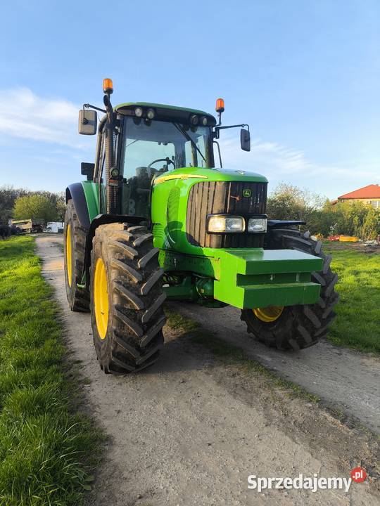 Ciągnik John Deere 6820 zwykła pompa skrzynia Maków Mazowiecki