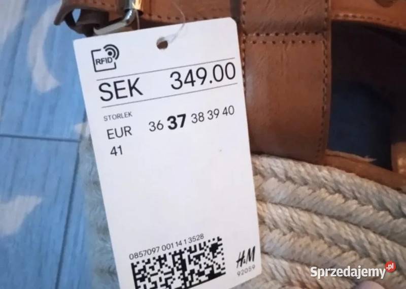 Nowe sandałki HM 37 dolnośląskie Wrocław
