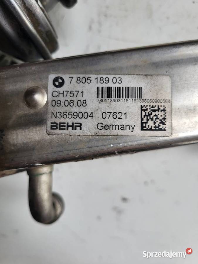 Chłodniczka spalin EGR BMW 780518903 Mielec