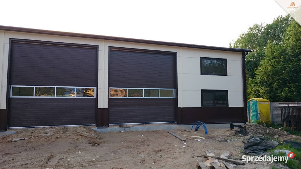 Hala 200 m2 stalowa magazyn warsztat płyta Biskupice Ołoboczne
