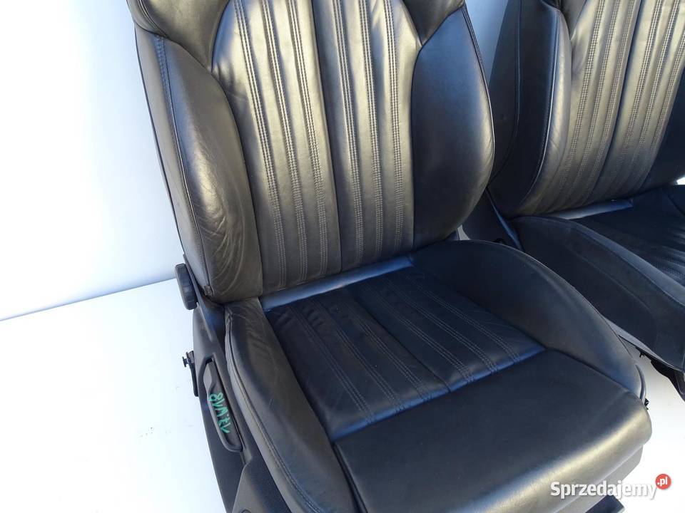 FOTELE FOTEL KANAPA PÓŁSKÓRA KOMPLET SLINE AUDI