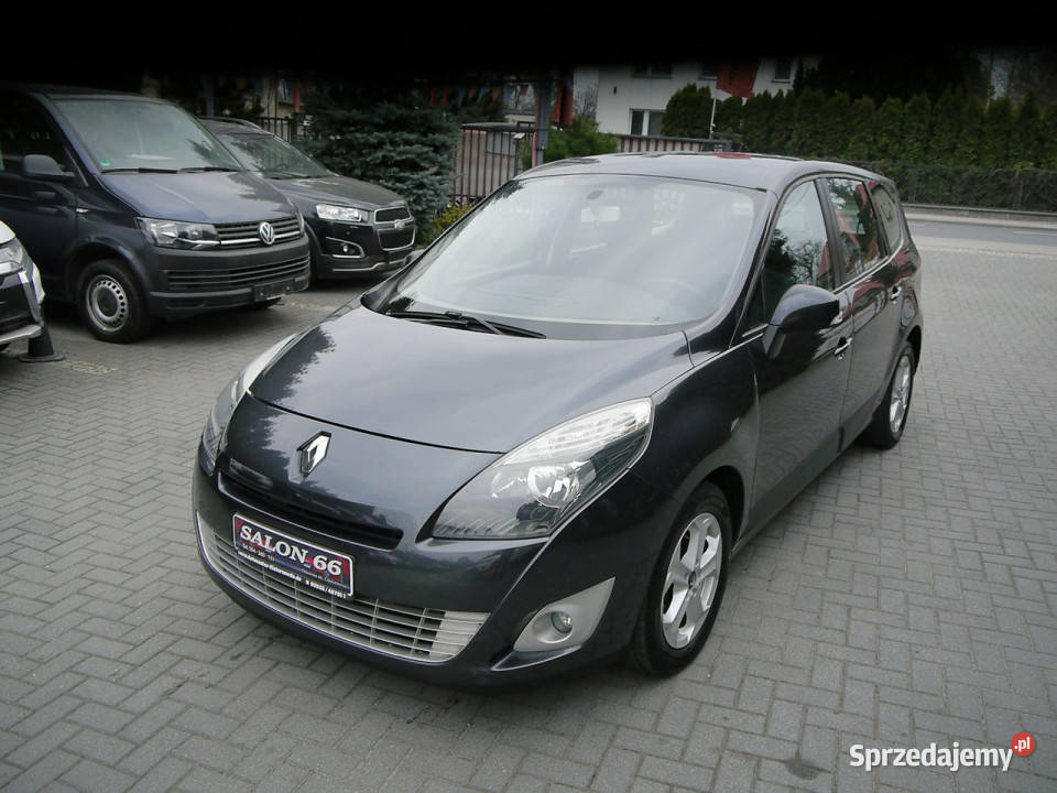 Renault Grand Scenic 15d 7os Stan b bezwypadkowy szary Częstochowa