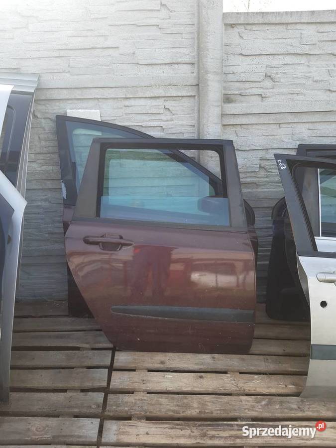 Fiat Stilo 5 d drzwi lewe przednie komplet 4 Łódź