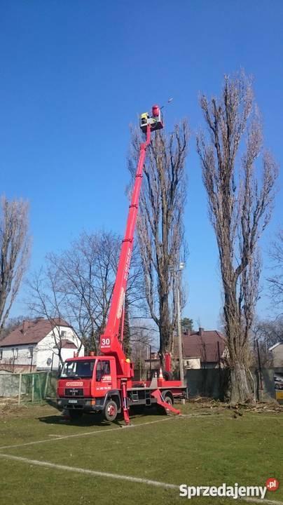 Podnośnik Koszowy MAN 8163 WUMAG WT 300 Zwyżka Żywocice