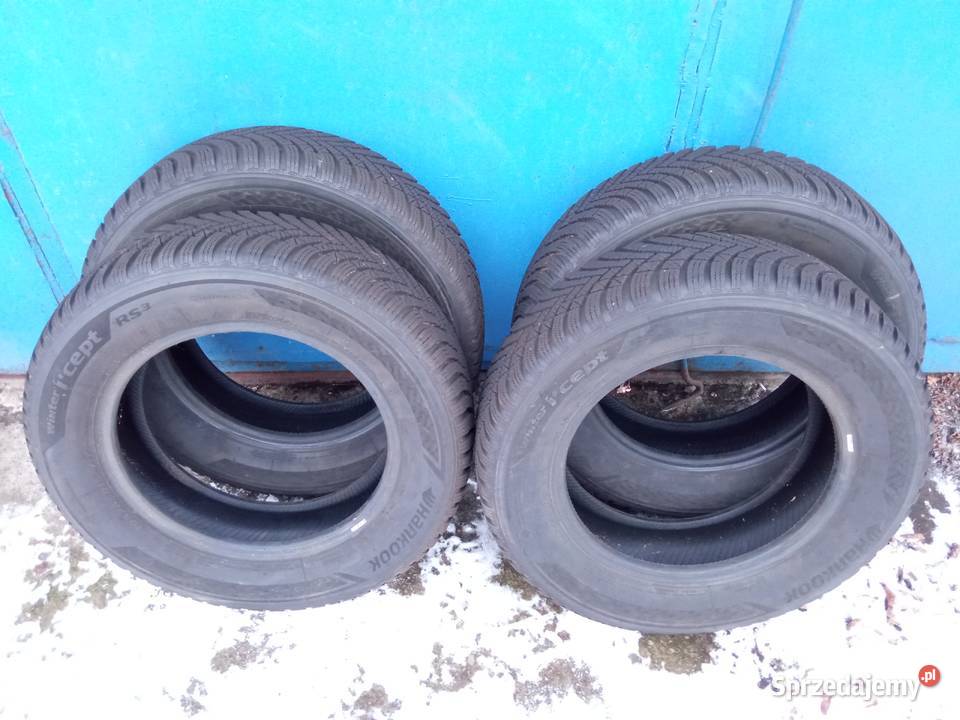 Opony zimowe Hankook Winter icept RS3 19565R15 Łobez sprzedam