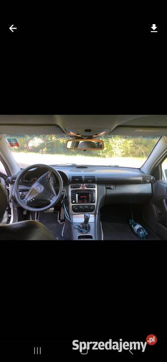 Mercedes benz c200k 20 kompresor 163 sportcoupe Lublin sprzedam