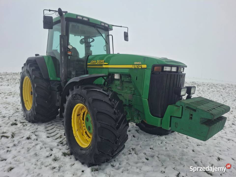 Ciągnik rolniczy John Deere 8410 Uszkodzony Wąwelno