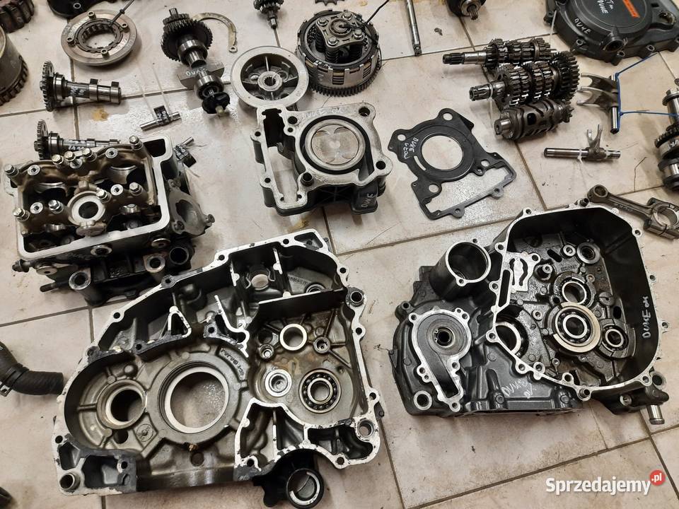 Ktm 125 Duke silnik części głowica cylinder