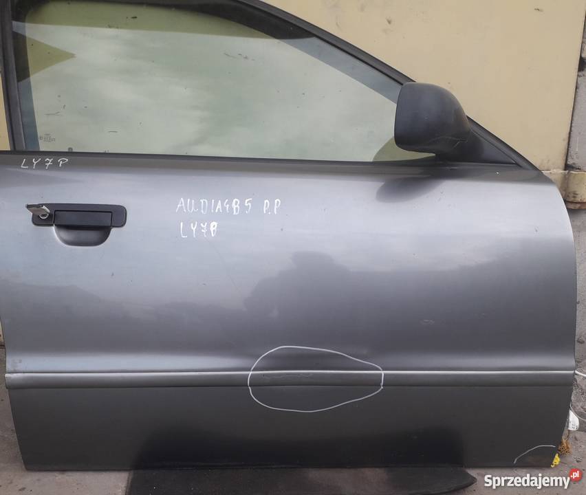 Drzwi Audi A4B5 części blacharskie Części samochodowe Sieradz