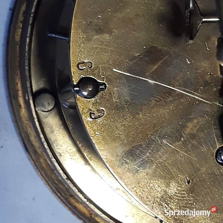 Sprawny kamiennyfiguralny zegar z Francji te dolnośląskie sprzedam