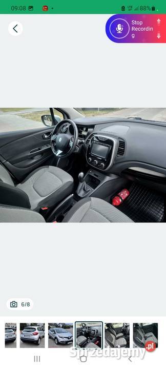 Reno Captur 110KM Renault Szamotuły