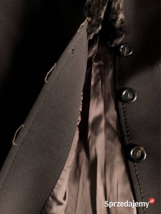 Płaszcz zimowy damski zamszowy TISSU France zachodniopomorskie Kołobrzeg