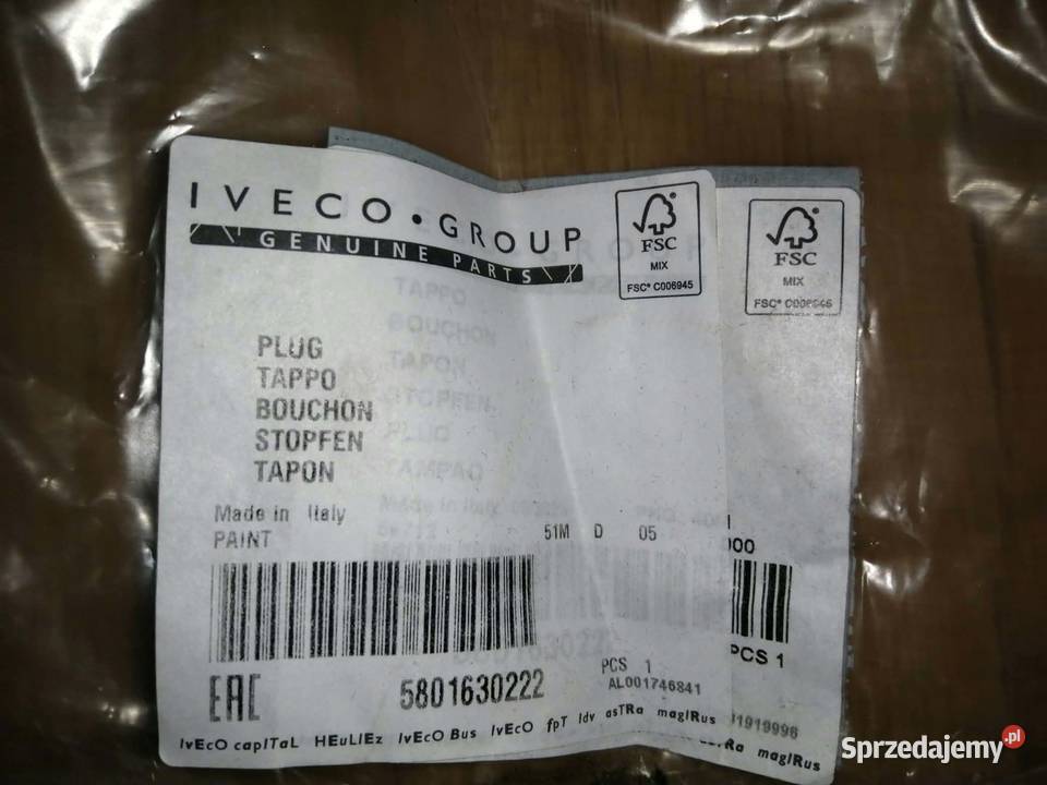 Zaślepka zderzaka PRAWA dolna Iveco Daily Opole Lubelskie
