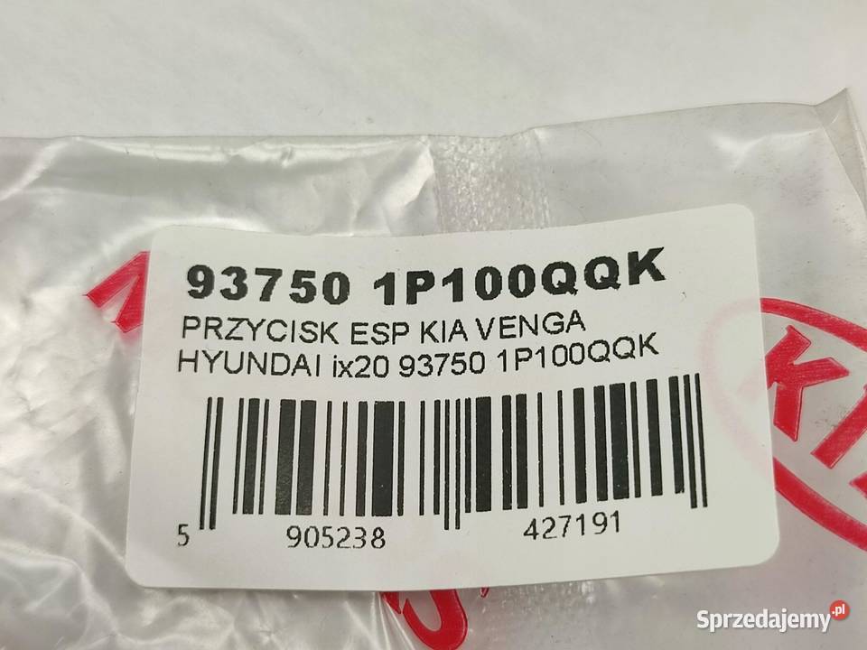 PRZYCISK ESP KIA VENGA 2010 937501P100QQK OEM lubelskie