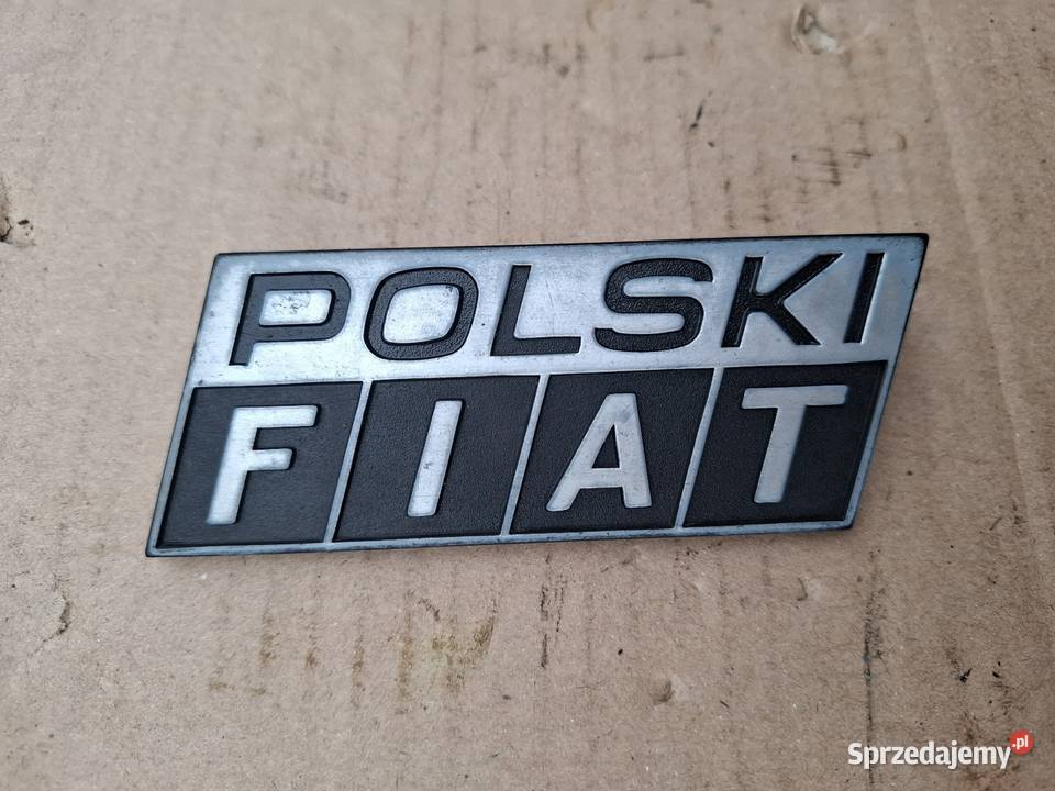 Emblemat znaczek logo Polski Fiat 126p Maluch Strzelce Opolskie sprzedam
