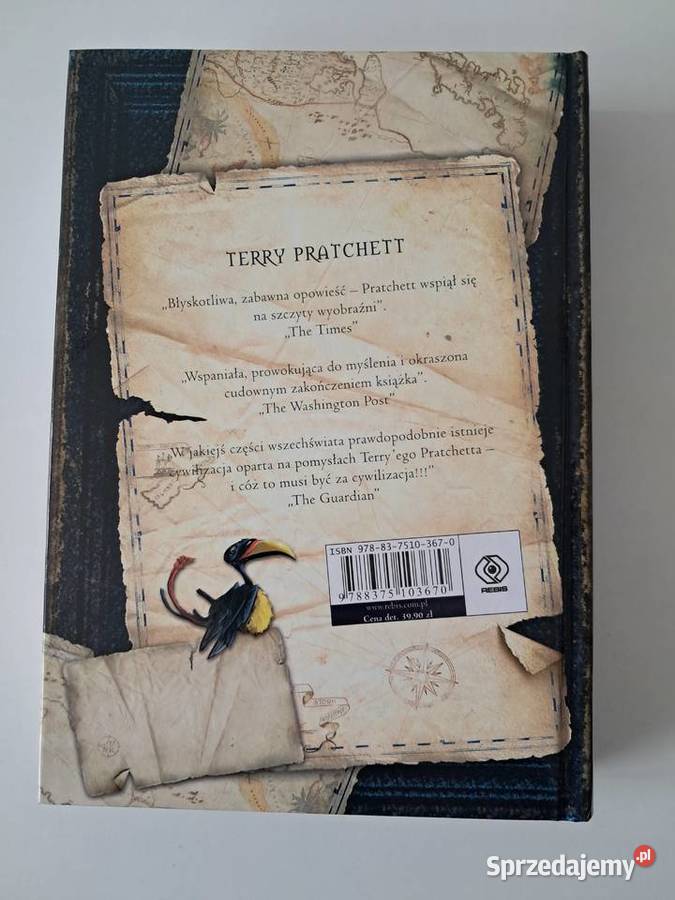 Książka Nacja T Pratchett do sprzedania Kraków sprzedam