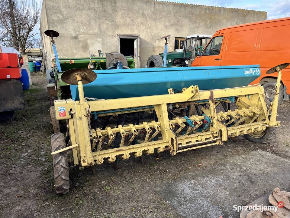 Siewnik Zbożowy Sulky Master 3 m Amazone D7 wielkopolskie Chwałkowo