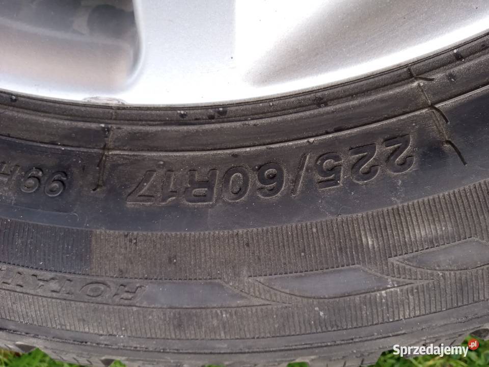 felgi aluminiowe 17 5x114 z oponami zimowymi dolnośląskie Łomnica sprzedam