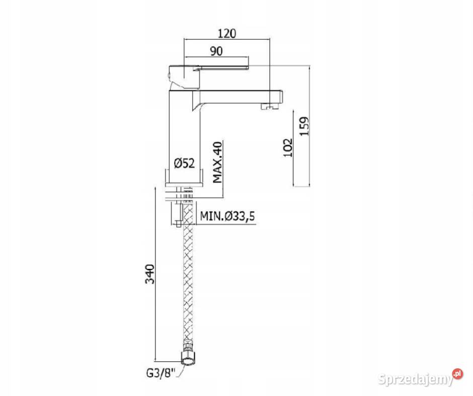 Bateria umywalkowa biały mat RIN071BO Paffoni Baterie łazienkowe Baterie łazienkowe sprzedam