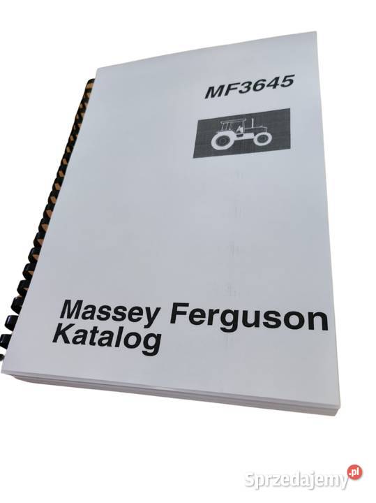 MASSEY FERGUSON 3645 katalog części Gdańsk