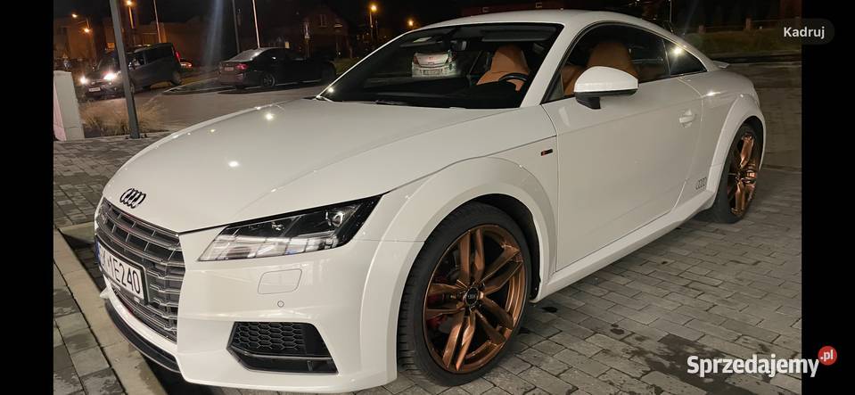 Audi TT S line biały perła śląskie
