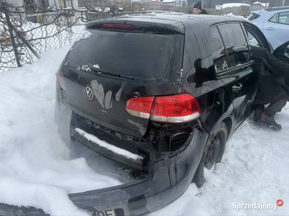 Vw golf 6 20 Tdi 140 Koni 2009 Pali jezdzi uszkodzony świętokrzyskie