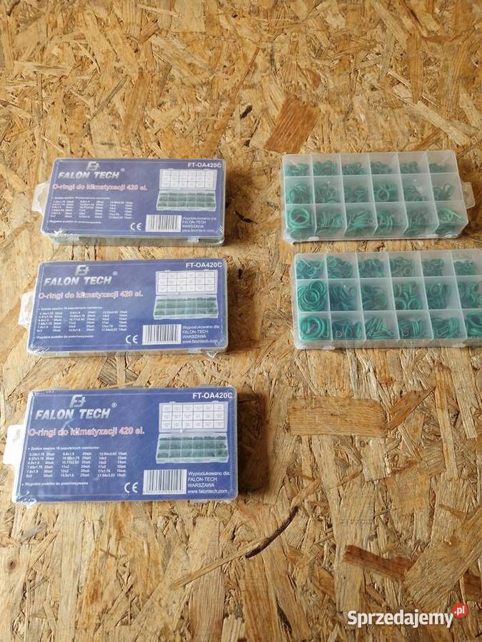 ZESTAW ORINGI DO KLIMATYZACJI 420el GUMOWE Głogowa