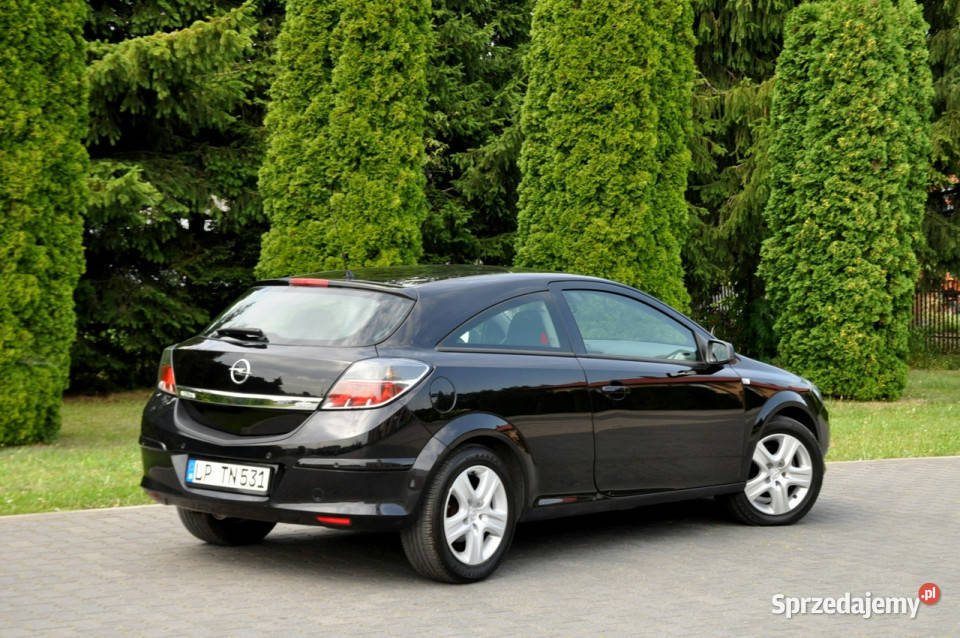 Opel Astra GTC 14i90GTCCzarnaKlimatronikI mazowieckie Ostrów Mazowiecka sprzedam