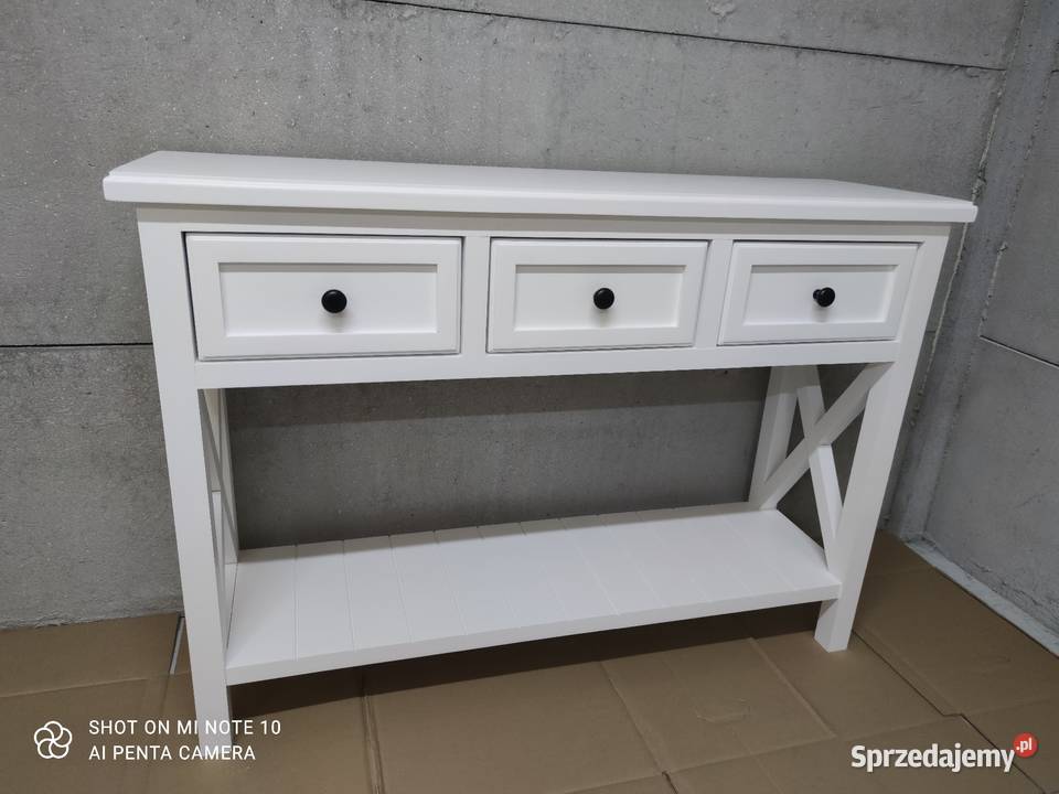 Konsola drewniana biała Zduńska Wola