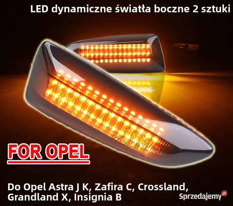 Dynamiczne kierunkowskazy LED Opel Astra J K Gliwice