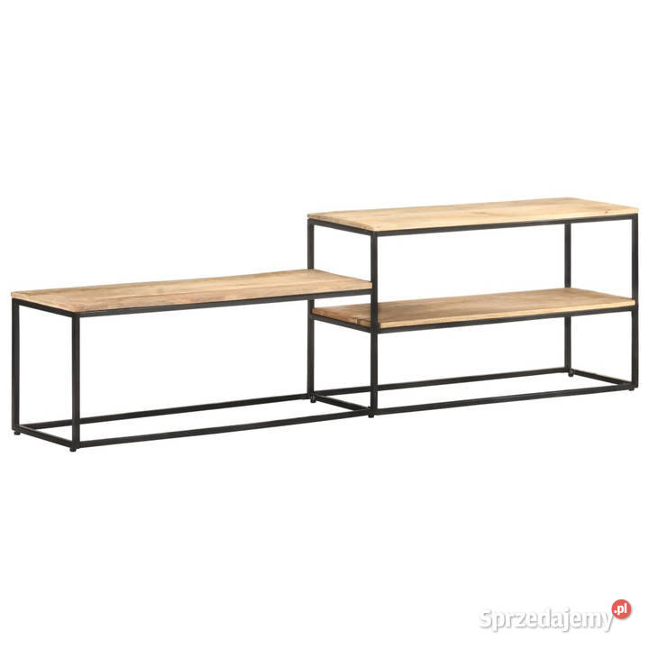 Szafka pod telewizor 180x30x50 surowe drewno Warszawa
