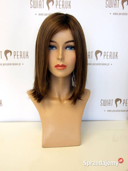 Peruka krótka z włosa naturalnego Kielce