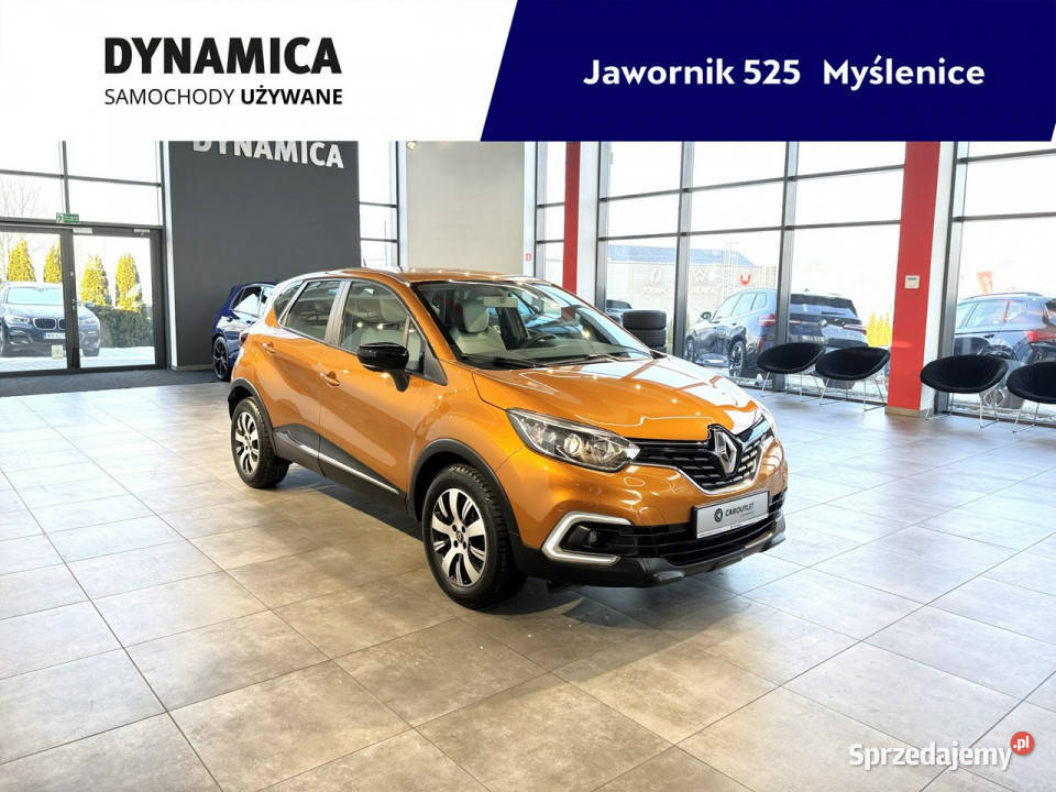 Renault Captur 12TCe 118 M6 2018 r salon komplet aluminiowe felgi Myślenice