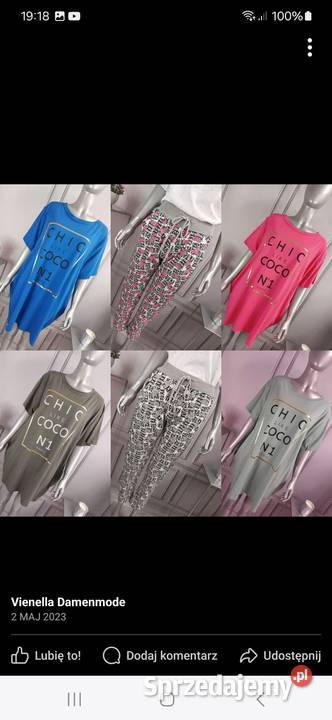 Odzież damska włoska nowa Pozostałe Lubsko sprzedam