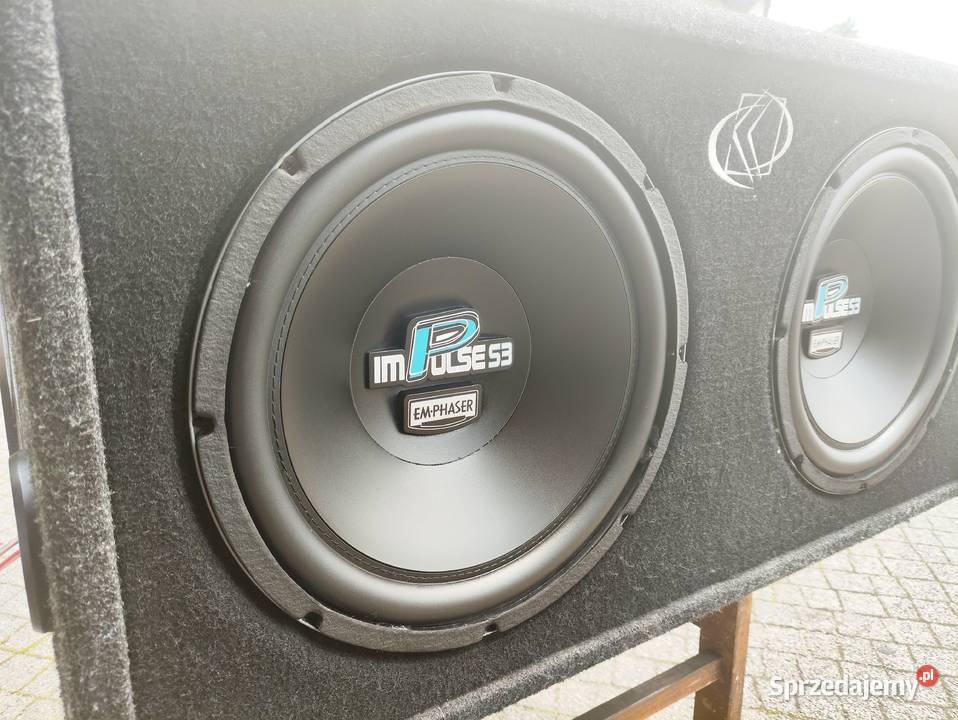 Skrzynia bassowa basowa tuba subwoofer dual 2x Niegowonice sprzedam