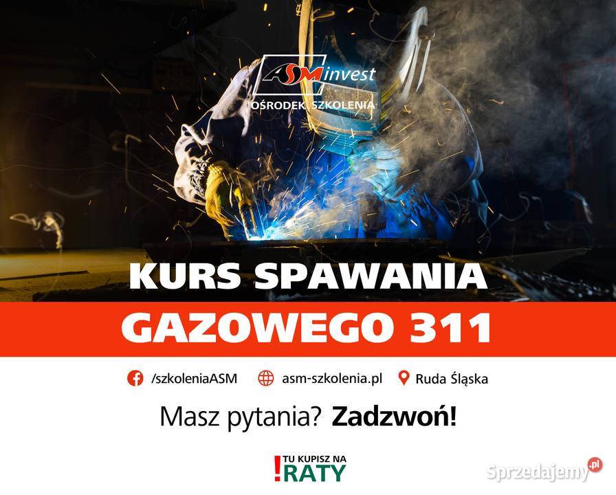 Kurs szkolenie spawanie stali czarnej metodą Ruda Śląska