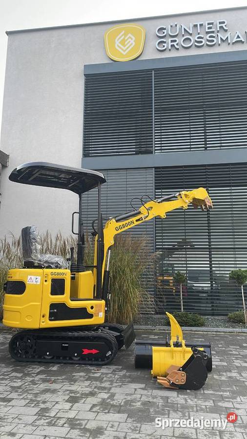 Minikoparka GG800N nowa Gunter Grossmann Gąsiennice mazowieckie Warszawa