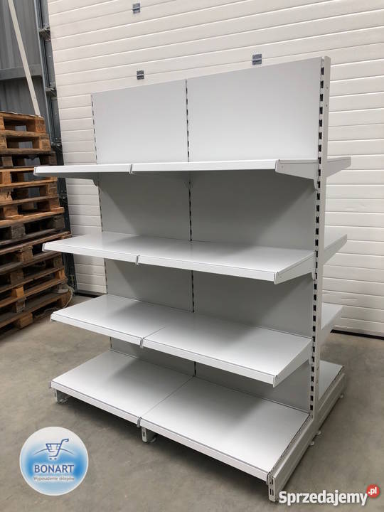 Regał sklepowy metalowy regały sklepow środkowe Warszawa