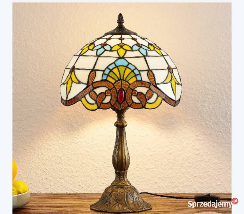 lampa witrażowa Tiffany piękna Białystok
