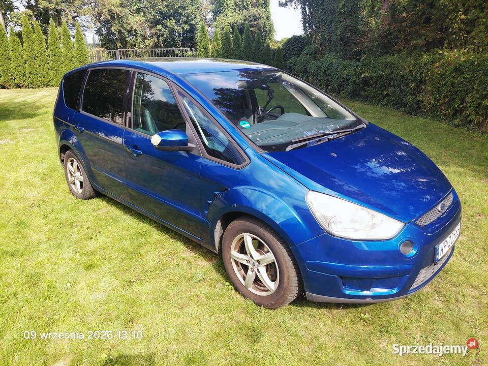zadbany Ford S 20 145 Titanium 7 miejsc radio Płock