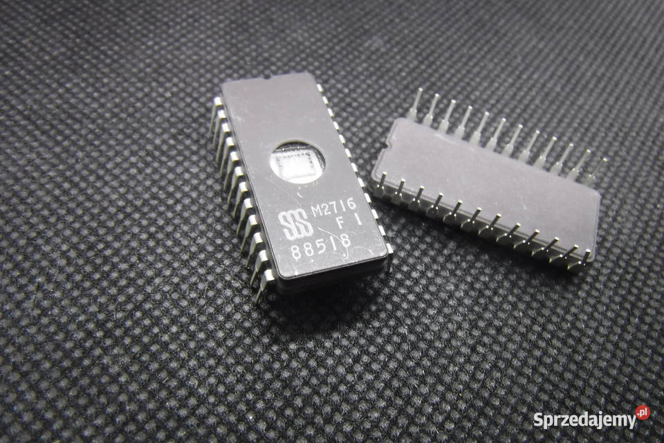 M2716 F1 SGS Eprom UV NOS m 2716 Części i akcesoria Otwock