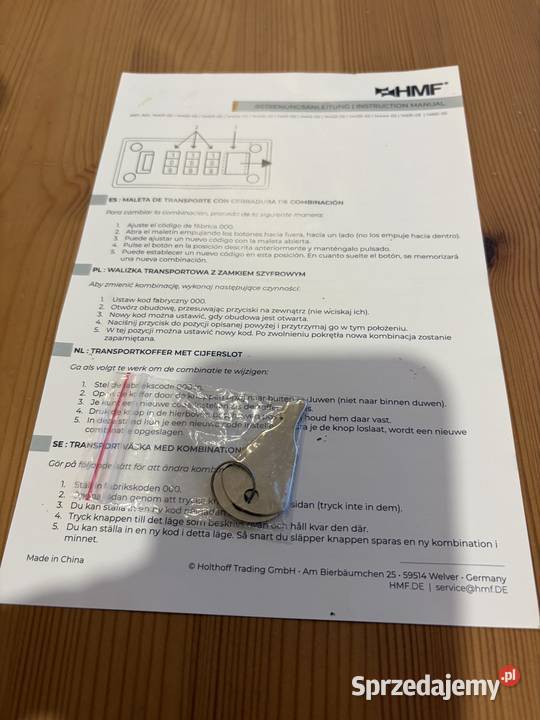 Walizka na broń długą 117 x 36 x 12 Warszawa sprzedam