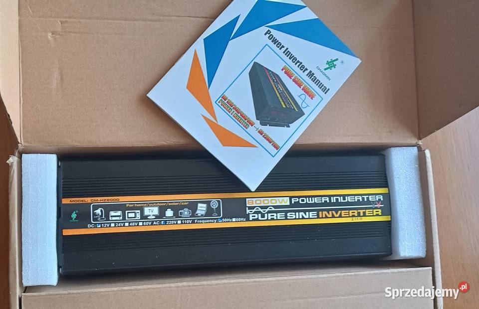 Przetwornica Napięcia 12V230V 8000W mazowieckie Warszawa